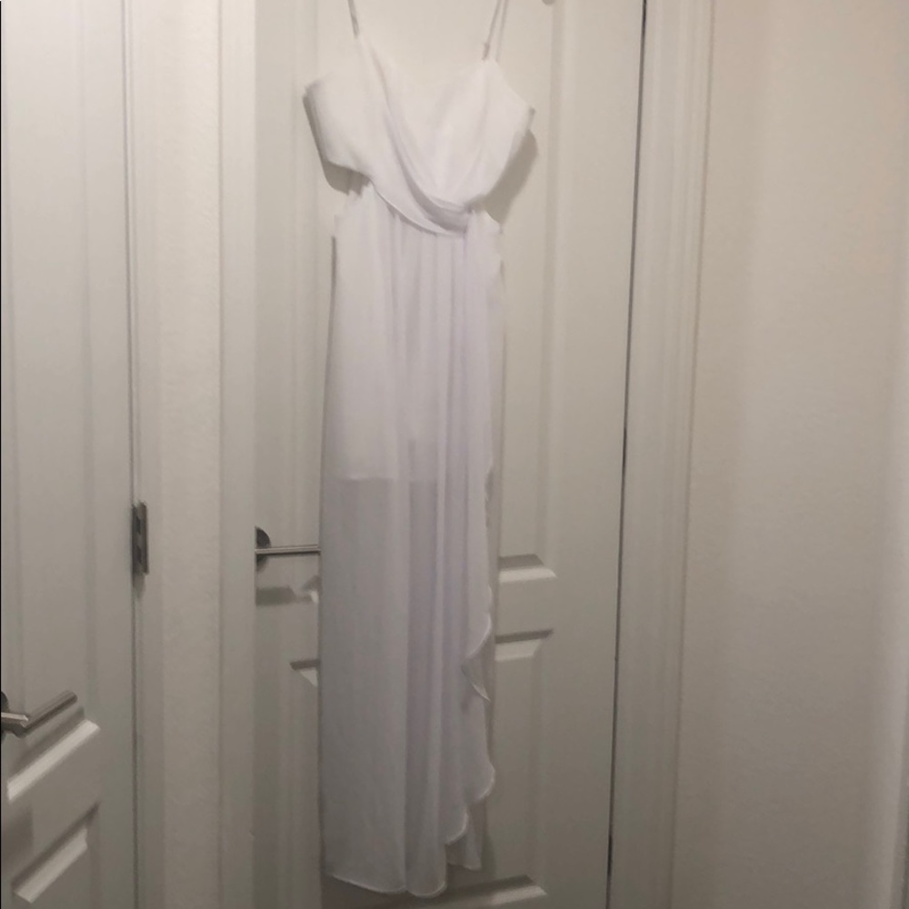 Bcbgeneration long white dress.